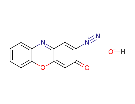 3-oxo-3H-phenoxazine-2-diazonium ; hydroxide