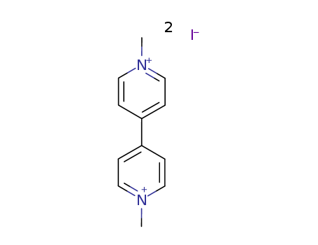 1983-60-4,1,1'-DIMETHYL-4,4'-BIPYRIDYL DIIODIDE,1,1'-Dimethyl-4,4'-bipyridiniumdiiodide (6CI,7CI); 4,4'-Bipyridinium, 1,1'-dimethyl-, diiodide (8CI,9CI); 4,4'-Dipyridyldimethiodide; Methylviologen diiodide; N,N'-Dimethyl-4,4'-bipyridiniumdiiodide; Paraquat diiodide