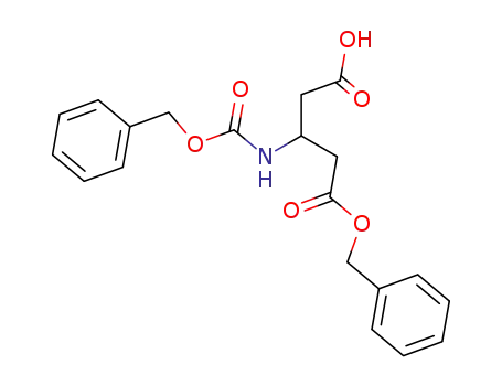 Pentanedioic acid, 3-[[(phenylmethoxy)carbonyl]amino]-,
mono(phenylmethyl) ester