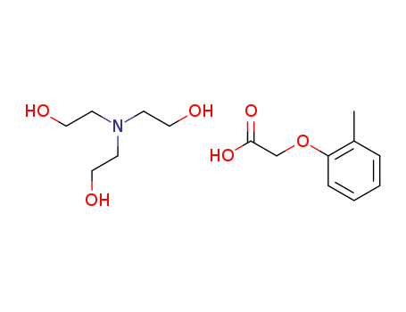 2-[bis(2-hydroxyethyl)amino]ethanol,2-(2-methylphenoxy)acetic acid