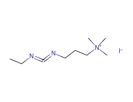 3-{[(ethylimino)methylene]-amino}-N,N,N-trimethyl-1-propanaminium iodide