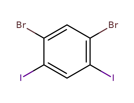 1,5-dibromo-2,4-diiodobenzene