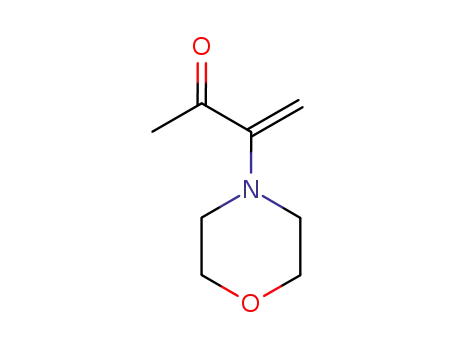 Molecular Structure of 119490-02-7 (3-Buten-2-one,  3-(4-morpholinyl)-)