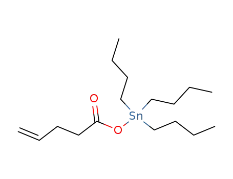 Molecular Structure of 110328-07-9 (Stannane, tributyl[(1-oxo-4-pentenyl)oxy]-)