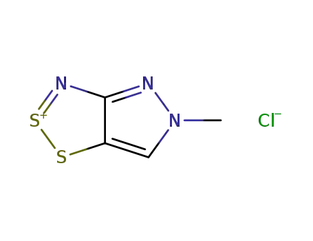 5-methylpyrazolodithiazolium chloride