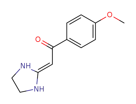 2-(imidazolidin-2-ylidene)-1-(4-methoxyphenyl)ethan-1-one