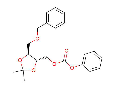Carbonic acid (4S,5S)-5-benzyloxymethyl-2,2-dimethyl-[1,3]dioxolan-4-ylmethyl ester phenyl ester