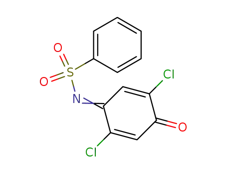 N-[2,5-Dichloro-4-oxo-cyclohexa-2,5-dien-(Z)-ylidene]-benzenesulfonamide