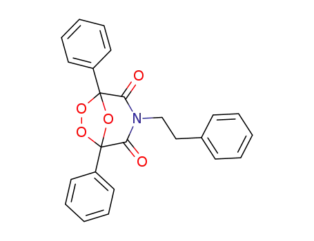 3-Phenethyl-1,5-diphenyl-6,7,8-trioxa-3-aza-bicyclo[3.2.1]octane-2,4-dione