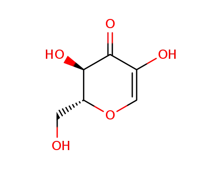 (+)-(2R,3R)-3,5-dihydroxy-2-hydroxymethyl-2,3-dihydro-4H-pyran-4-one