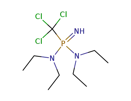 Phosphonimidic diamide, N,N,N',N'-tetraethyl-P-(trichloromethyl)-