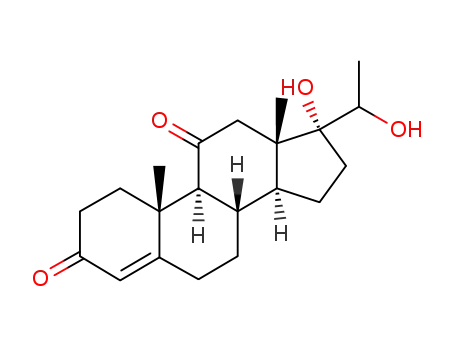 (8S,9S,10R,13S,14S,17R)-17-Hydroxy-17-(1-hydroxy-ethyl)-10,13-dimethyl-1,6,7,8,9,10,12,13,14,15,16,17-dodecahydro-2H-cyclopenta[a]phenanthrene-3,11-dione