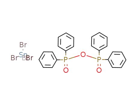 complex of bis(diphenyldiphosphinic) anhydride with tin tetrabromide