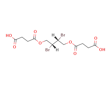 succinic acid 1,1'-((RS,RS)-2,3-dibromo-butane-1,4-diyl) ester