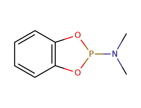 Molecular Structure of 18389-60-1 (1,3,2-Benzodioxaphosphol-2-amine, N,N-dimethyl-)