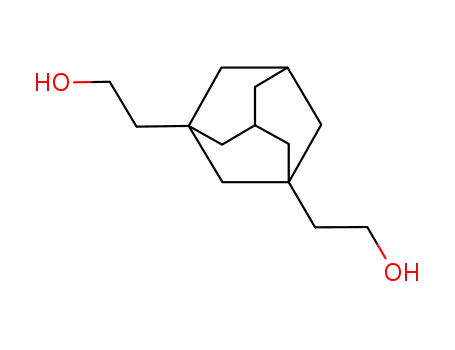 Molecular Structure of 80121-65-9 (1,3-Bis(2-hydroxyethyl)adamantane)