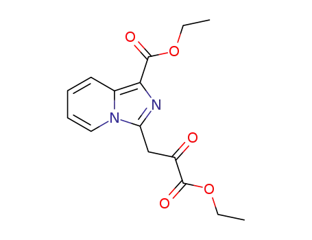 ethyl 3-(1'-ethoxycarbonylimidazo<1,5-a>pyrid-3'-yl)-2-oxopropionate