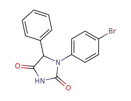 1-(4-bromo-phenyl)-5-phenyl-imidazolidine-2,4-dione