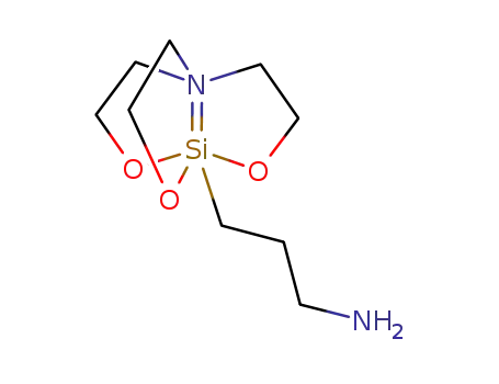 1-aminopropyl-5-aza-2,8,9-trioxa-1-silatricyclo[3,3,3,01,5]undecane