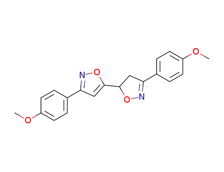 3,3'-Bis-(4-methoxy-phenyl)-4,5-dihydro-[5,5']biisoxazolyl