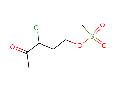 3-chloro-5-(methylsulfonyloxy)pentan-2-one