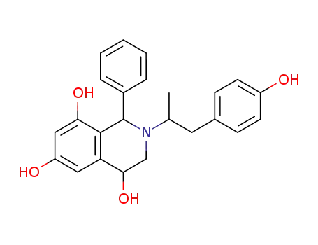 2-[2-(4-Hydroxy-phenyl)-1-methyl-ethyl]-1-phenyl-1,2,3,4-tetrahydro-isoquinoline-4,6,8-triol