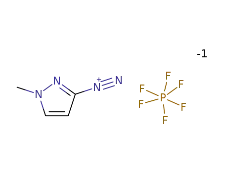 1-methyl-1H-pyrazole-3-diazonium haxafluorophosphate