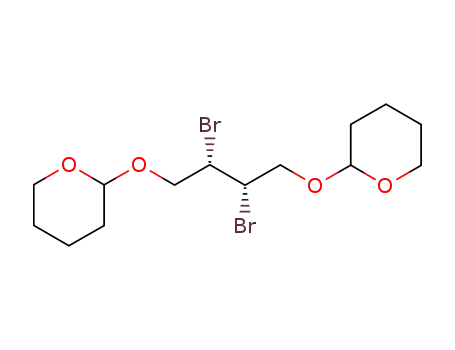treo-2,3-dibromo-1,4-tetrahydropyranyloxybutane