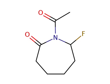 1-acetyl-7-fluoroperhydro-2-azepinone