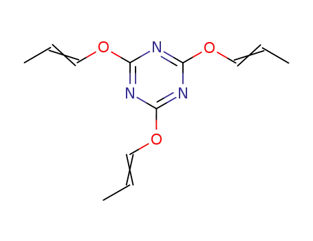 2,4,6-Tris-[((E)-propenyl)oxy]-[1,3,5]triazine