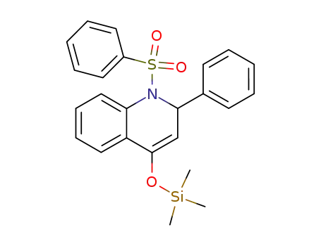 1-Benzenesulfonyl-2-phenyl-4-trimethylsilanyloxy-1,2-dihydro-quinoline