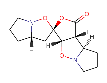 (3RS,3aRS,8aSR,8bSR,3a'RS)-spiro[tetrahydrofuro[3,4-d]pyrrolo[1,2-b]isoxazol-3(3aH),2'(3'H)-tetrahydropyrrolo[1,2-b]isoxazol]-1(8bH)-one