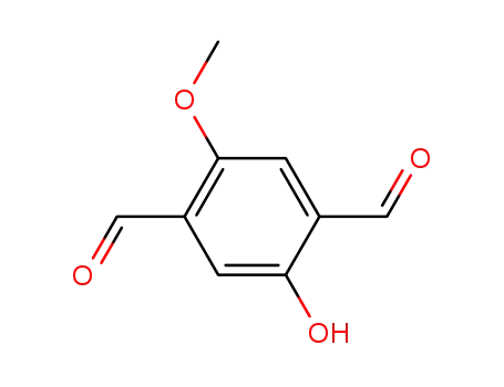 2-Hydroxy-5-methoxy-benzene-1,4-dicarbaldehyde