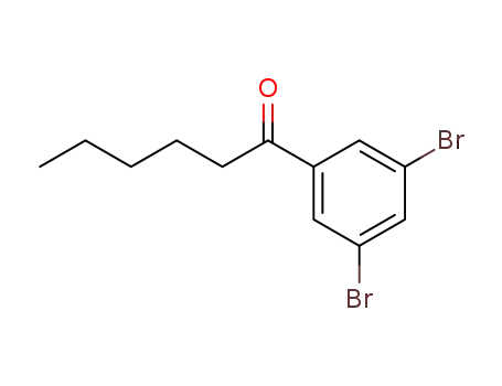 1-(3,5-Dibromo-phenyl)-hexan-1-one
