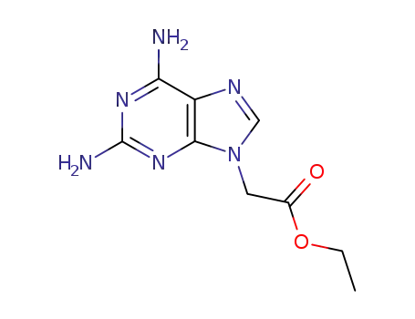 Ethyl (2,6-diaminopurin-9-yl)acetate