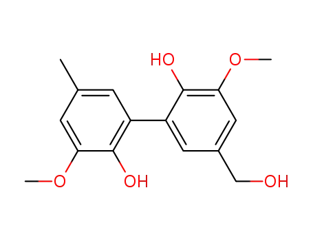 5-hydroxymethyl-3,3'-dimethoxy-5'-methyl-biphenyl-2,2'-diol