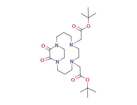 5,8-Bis(tert-butoxycarbonylmethyl)-1,5,8,12-tetraazabicyclo[10.2.2]hexadecane-13,14-dione