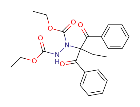 diethyl N-(dibenzoylpropyl)hydrazine-N,N-dicarboxylate