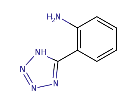 Molecular Structure of 18216-38-1 (2-(5-Tetrazolyl)aniline)