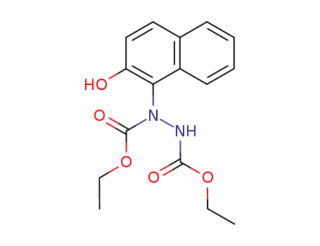 (2-hydroxy-1-naphthyl)-hydrazine-N,N'-dicarboxylic acid diethyl ester