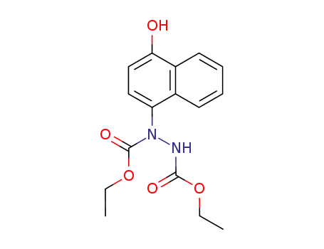 (1-hydroxy-4-naphthyl)-hydrazine-N,N'-dicarboxylic acid diethyl ester