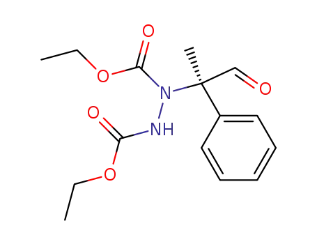 (R)-diethyl 1-(1-oxo-2-phenylpropan-2-yl)hydrazine-1,2-dicarboxylate
