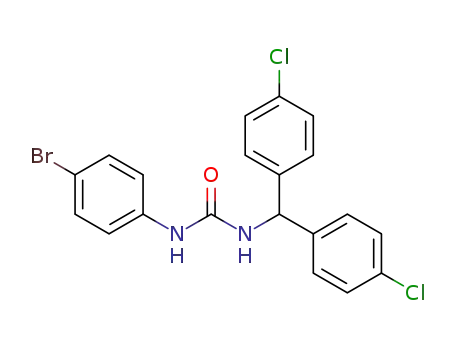 1-[bis-(4-chlorophenyl)-methyl]-3-(4-bromophenyl)-urea