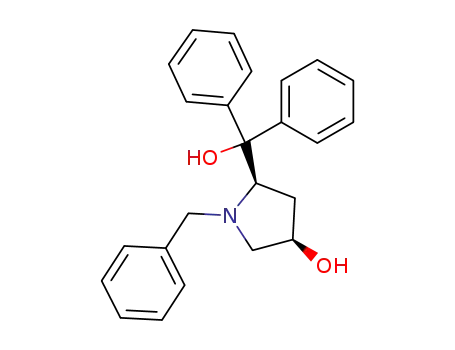 (3R,5R)-1-benzyl-5-(hydroxydiphenylmethyl)pyrrolidin-3-ol