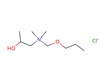 (2-hydroxy-propyl)-dimethyl-propoxymethyl-ammonium; chloride