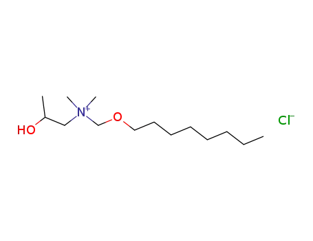 (2-hydroxy-propyl)-dimethyl-octyloxymethyl-ammonium; chloride