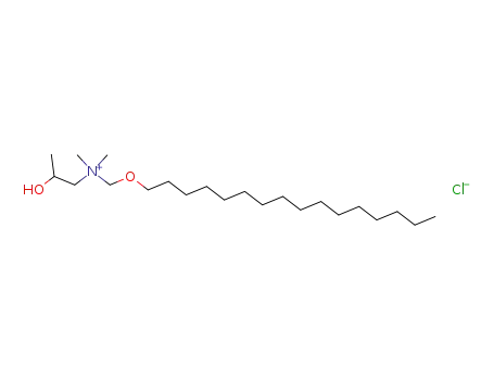 hexadecyloxymethyl-(2-hydroxy-propyl)-dimethyl-ammonium; chloride
