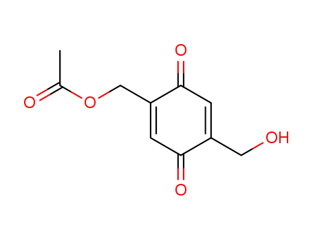 2-acetoxymethyl-5-hydroxymethyl-1,4-benzoquinone