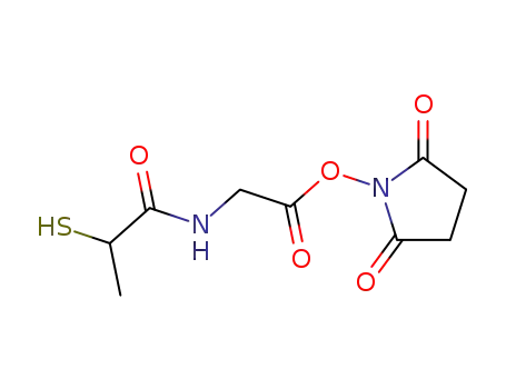 (2-mercapto-propionylamino)acetic acid 2,5-dioxopyrrolidin-1-ylester