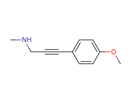 3-(4-methoxyphenyl)-N-methylprop-2-yn-1-amine